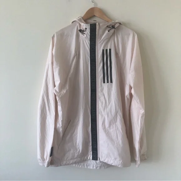 Adidas Men's Parley Wind Jacket Size Small - Picture 5 of 13